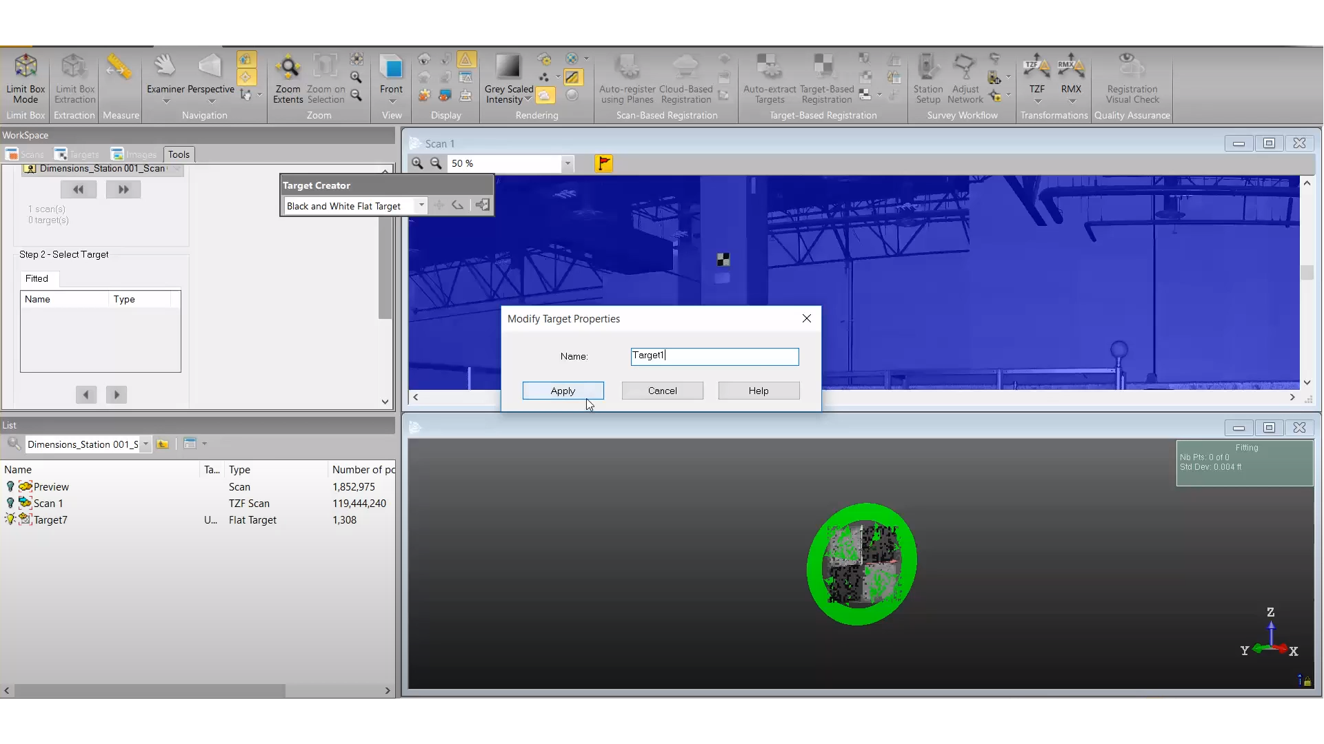 Quickly align your point cloud to your model within Trimble Realworks