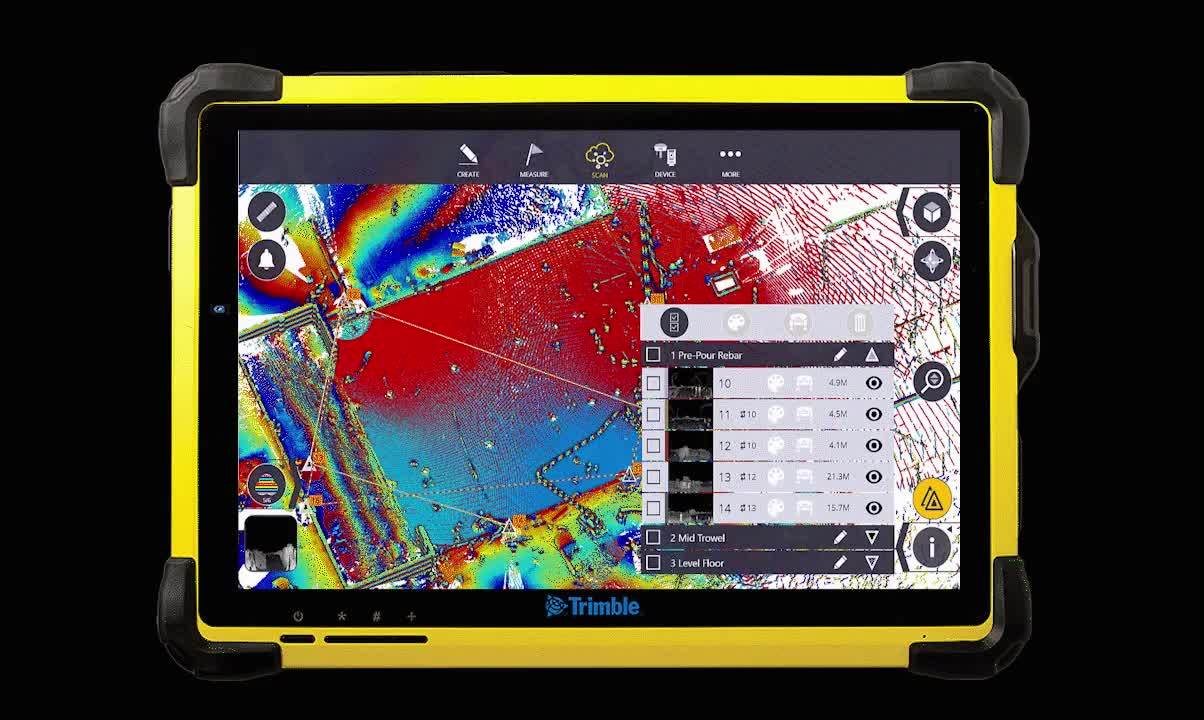 Manage your 3D laser scan in the field